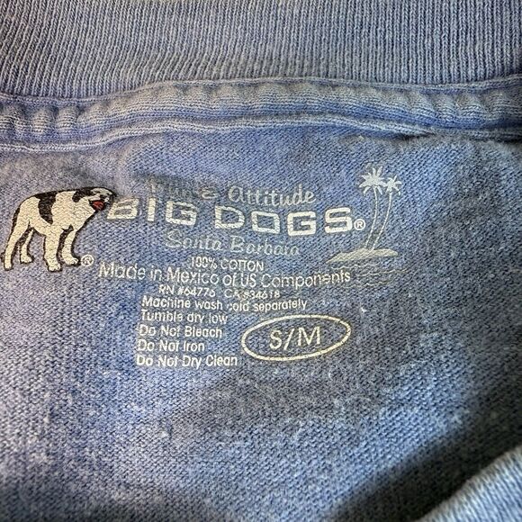 Big Dogs Blue "Do I Look Like A F*** People Person"  Funny T Shirt S/M Read Flaw - Picture 4 of 10